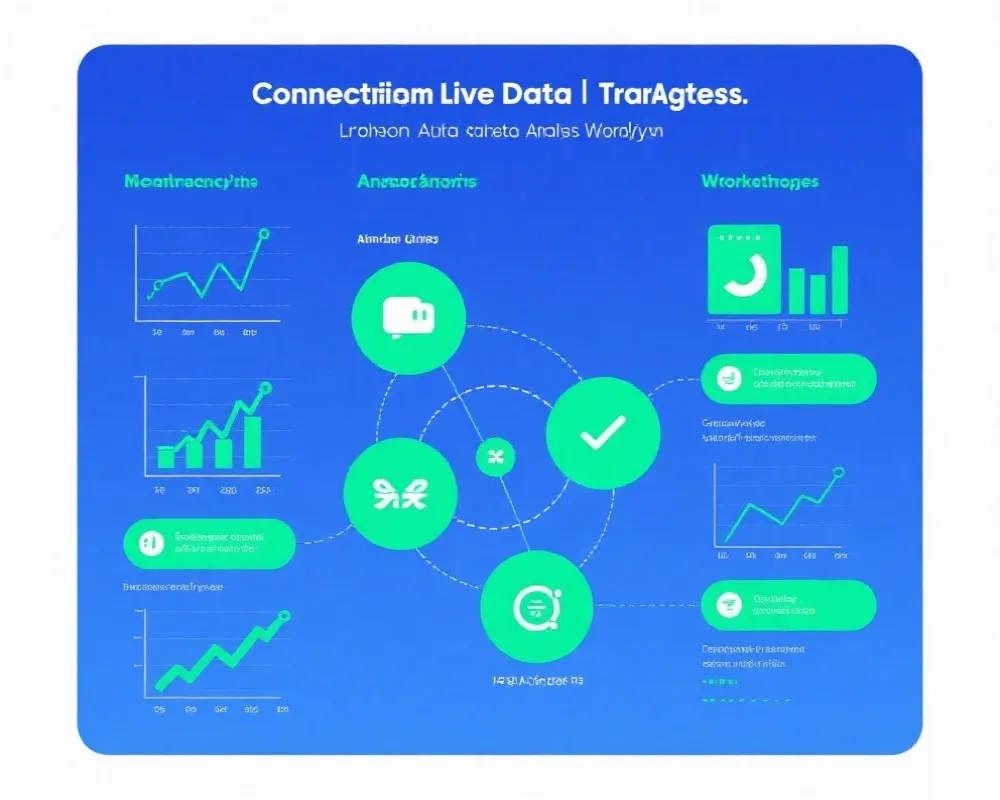 数据走势与分析链路示意图